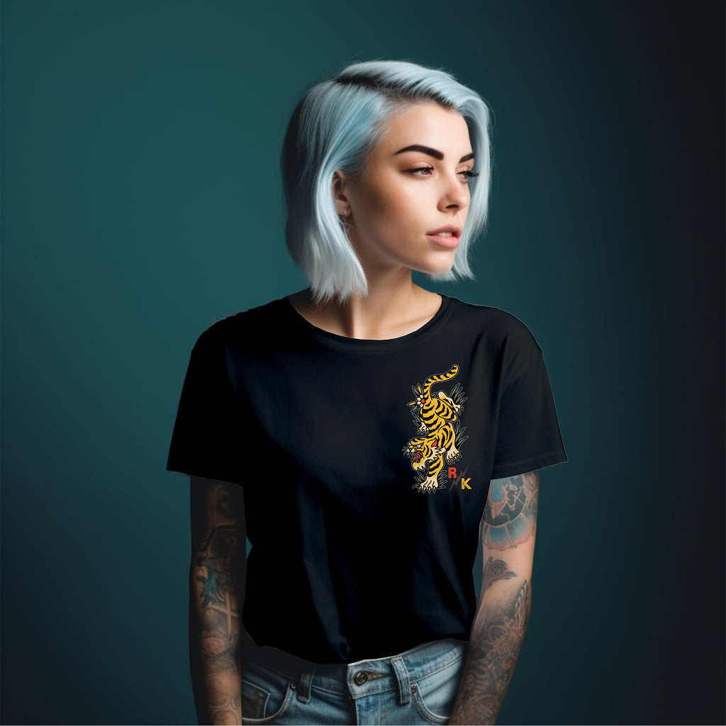 Tattoo Tiger Women's T-Shirt