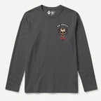 RUM KNUCKLES SPIDER 13 Long Sleeve Tee - Charcoal - front