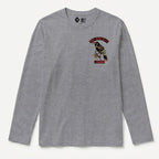 RUM KNUCKLES RVN TOWER Long Sleeve Tee - Heather Grey - front