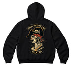 RUM KNUCKLES RK PIRATES Zip Hoodie - Black - back