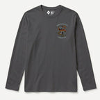 RUM KNUCKLES RK INK Long Sleeve Tee - Charcoal - front