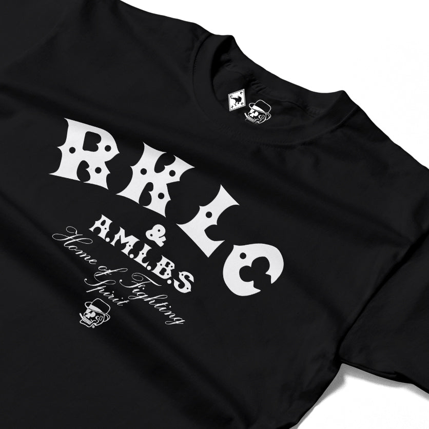 RUM KNUCKLES RKLC HOME Long Sleeve Tee - Black - detail
