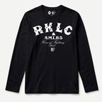 RUM KNUCKLES RKLC HOME Long Sleeve Tee - Black - front