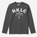 RUM KNUCKLES RKLC HOME Long Sleeve Tee - Charcoal - front