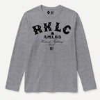 RUM KNUCKLES RKLC HOME Long Sleeve Tee - Heather Grey - front