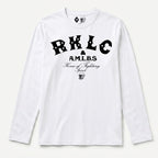 RUM KNUCKLES RKLC HOME Long Sleeve Tee - White - front