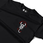 RUM KNUCKLES SCORPIO Long Sleeve Tee - Black - detail
