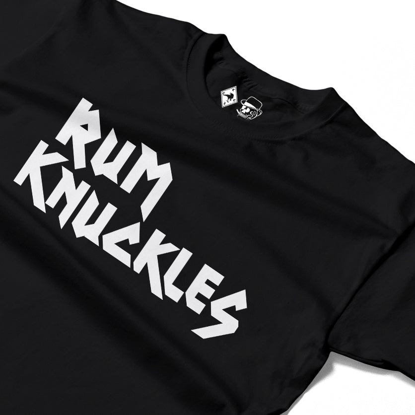 RUM KNUCKLES RK IRON Long Sleeve Tee - Black - detail
