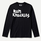 RUM KNUCKLES RK IRON Long Sleeve Tee - Black - front