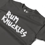 RUM KNUCKLES RK IRON Long Sleeve Tee - Charcoal - detail