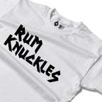 RUM KNUCKLES RK IRON Long Sleeve Tee - White - detail