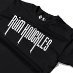RUM KNUCKLES RK CREW Long Sleeve Tee - Black - detail