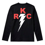 RUM KNUCKLES RKC Long Sleeve Tee - Black - back