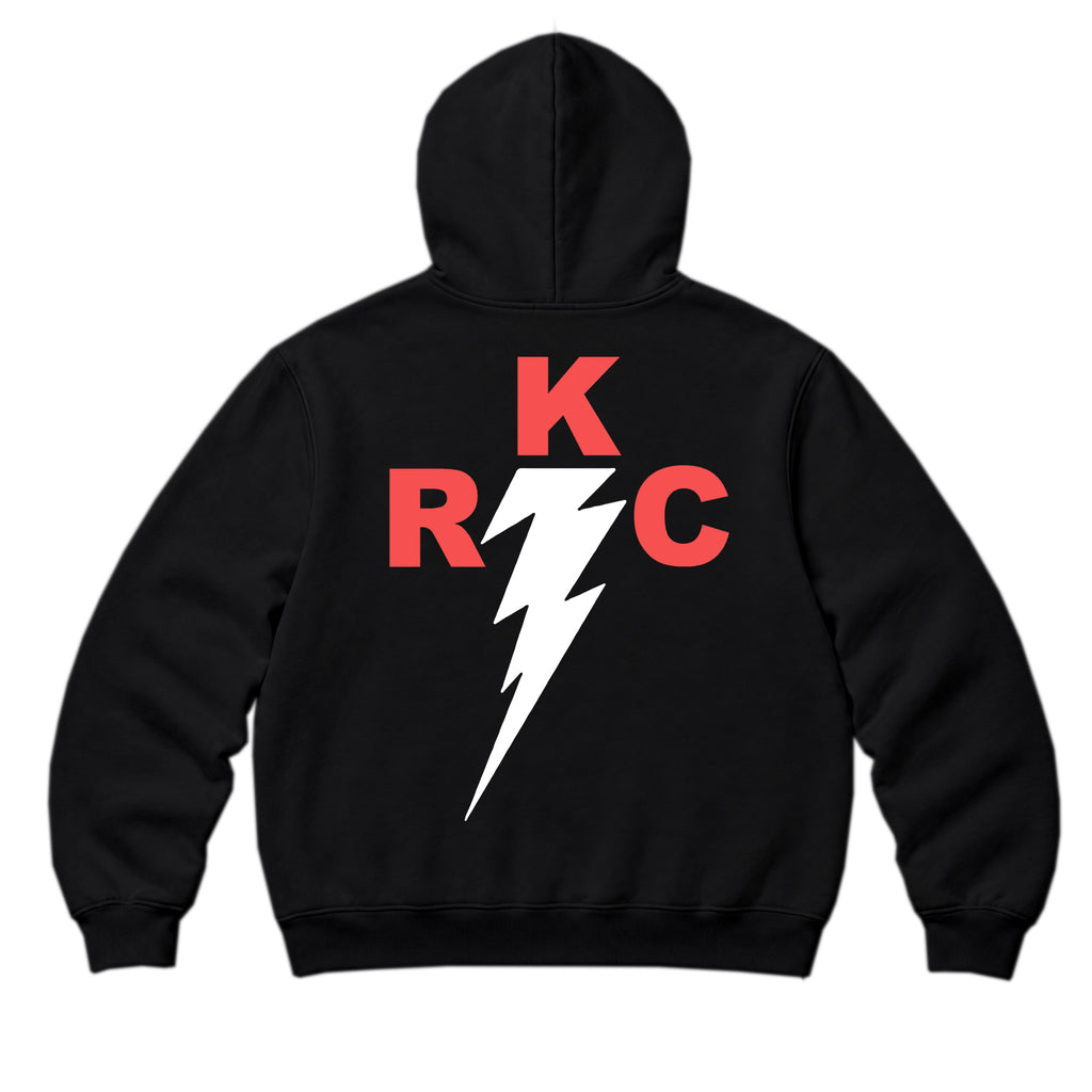 RUM KNUCKLES RKC Zip Hoodie - Black - back