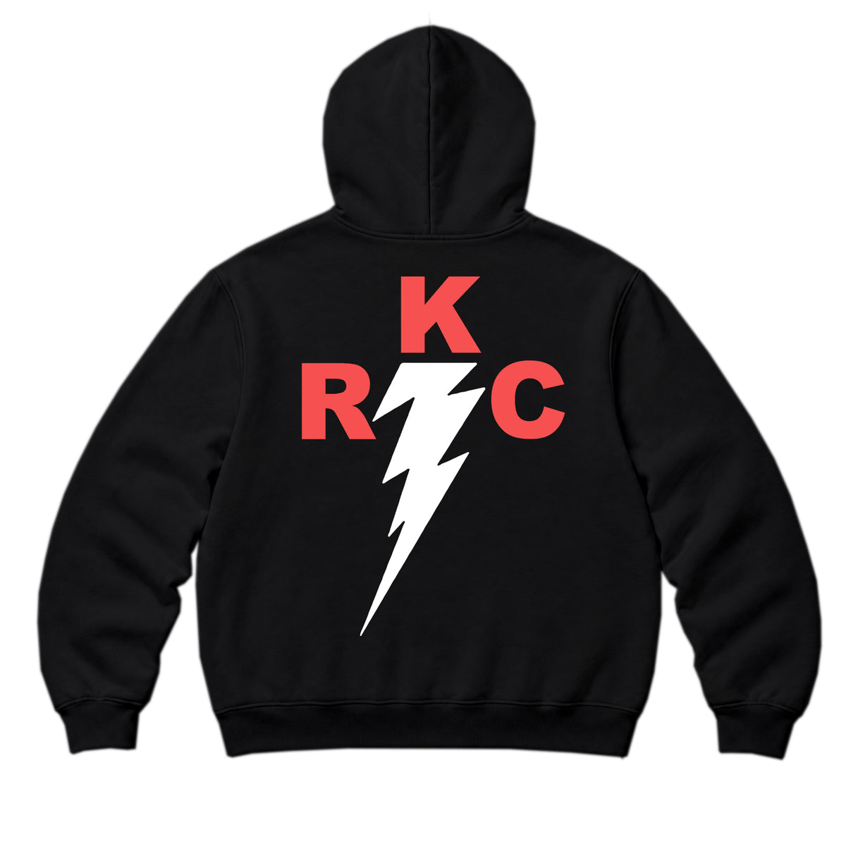 RUM KNUCKLES RKC Zip Hoodie - Black - back