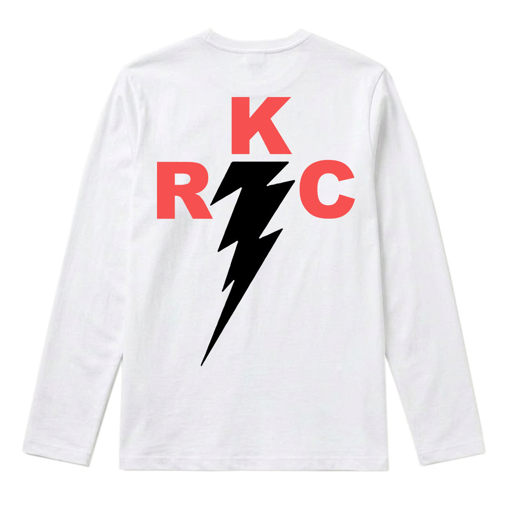 RUM KNUCKLES RKC Long Sleeve Tee - White - back