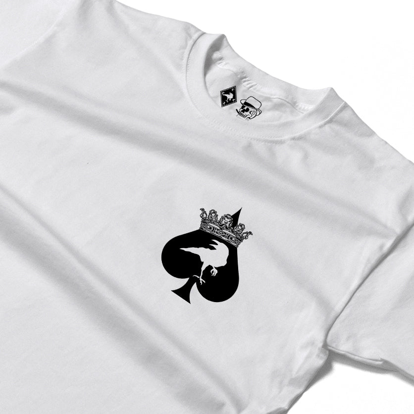 RUM KNUCKLES SPECIAL OPS Long Sleeve Tee - White - detail