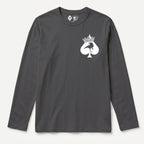 RUM KNUCKLES SPECIAL OPS Long Sleeve Tee - Charcoal - front