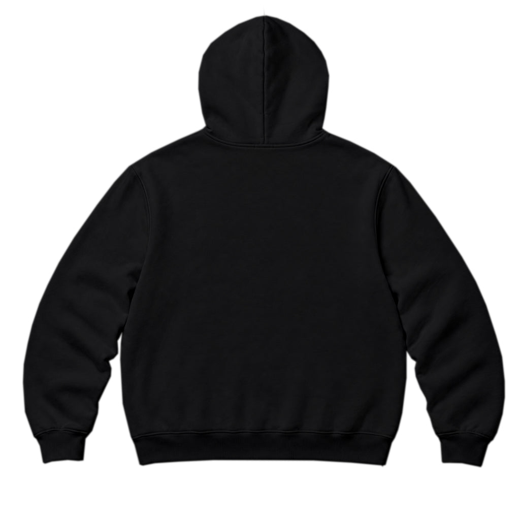 RUM KNUCKLES SPECIAL OPS Zip Hoodie - Black - back