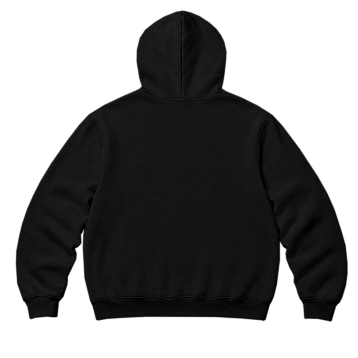 RUM KNUCKLES SPECIAL OPS Zip Hoodie - Black - back