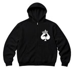 RUM KNUCKLES SPECIAL OPS Zip Hoodie - Black - front