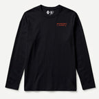 RUM KNUCKLES MC BANDANA Long Sleeve Tee - Black - front