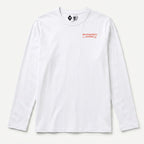 RUM KNUCKLES MC BANDANA Long Sleeve Tee - White - front