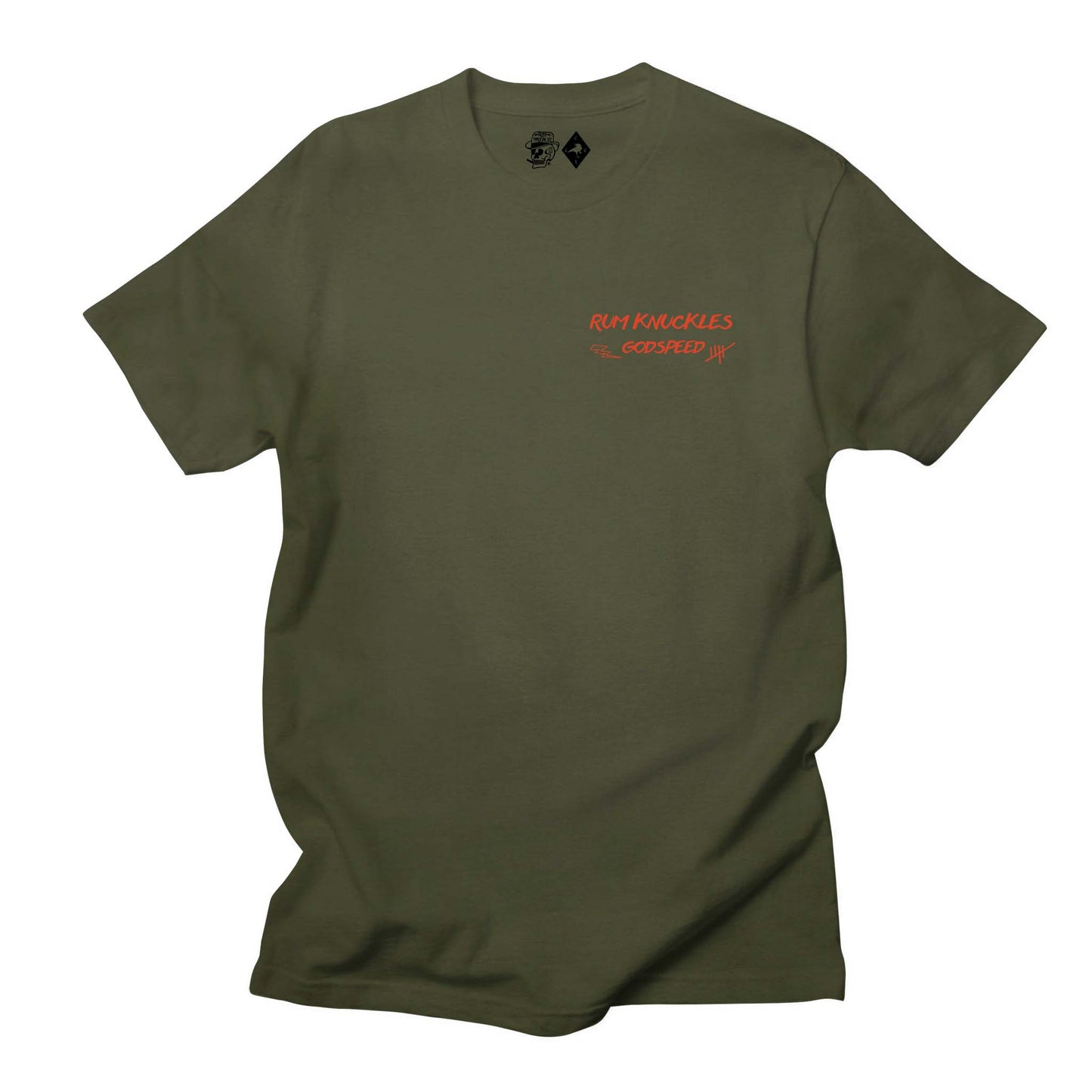 RUM KNUCKLES MC BANDANA T-SHIRT