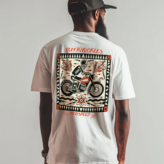 RUM KNUCKLES MC BANDANA T-SHIRT