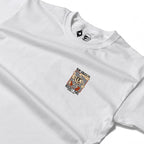 RUM KNUCKLES ROCKET FUEL Long Sleeve Tee - White - detail