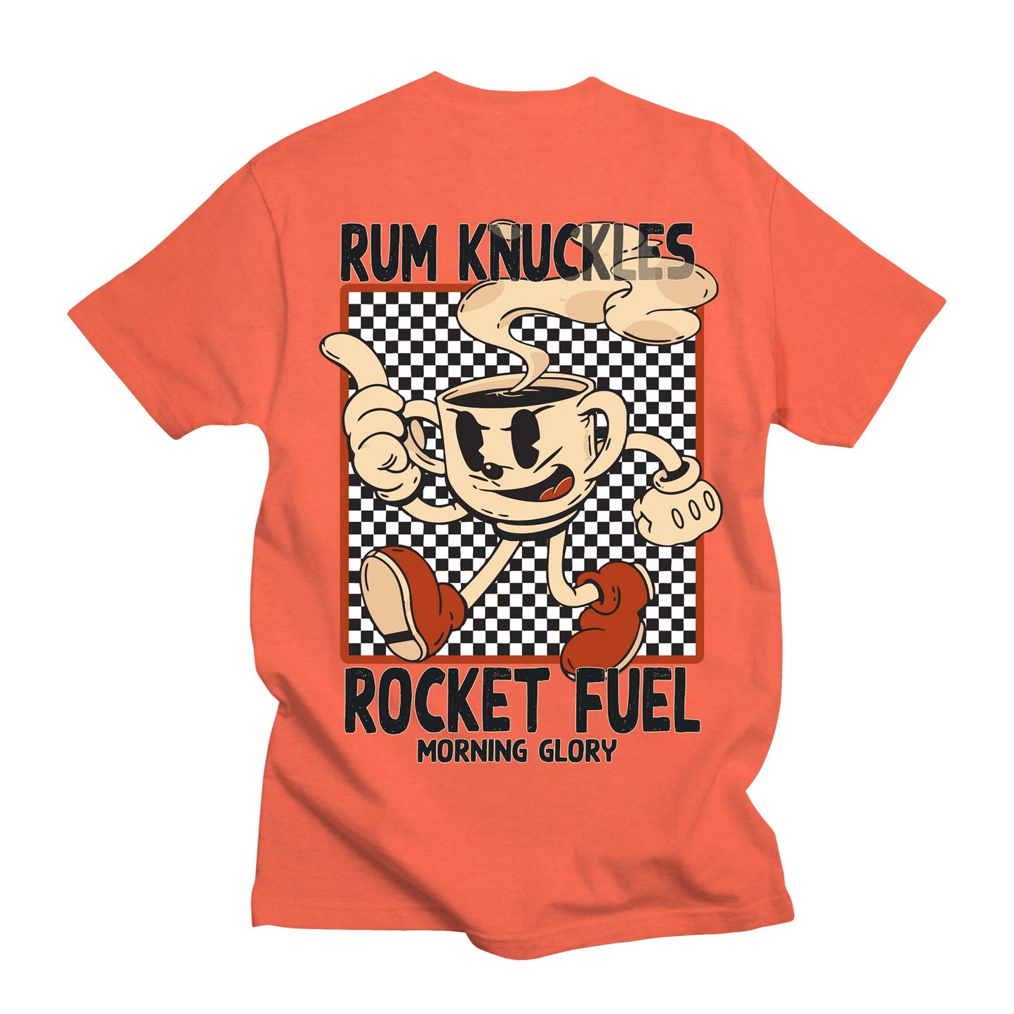 RUM KNUCKLES ROCKET FUEL T-SHIRT