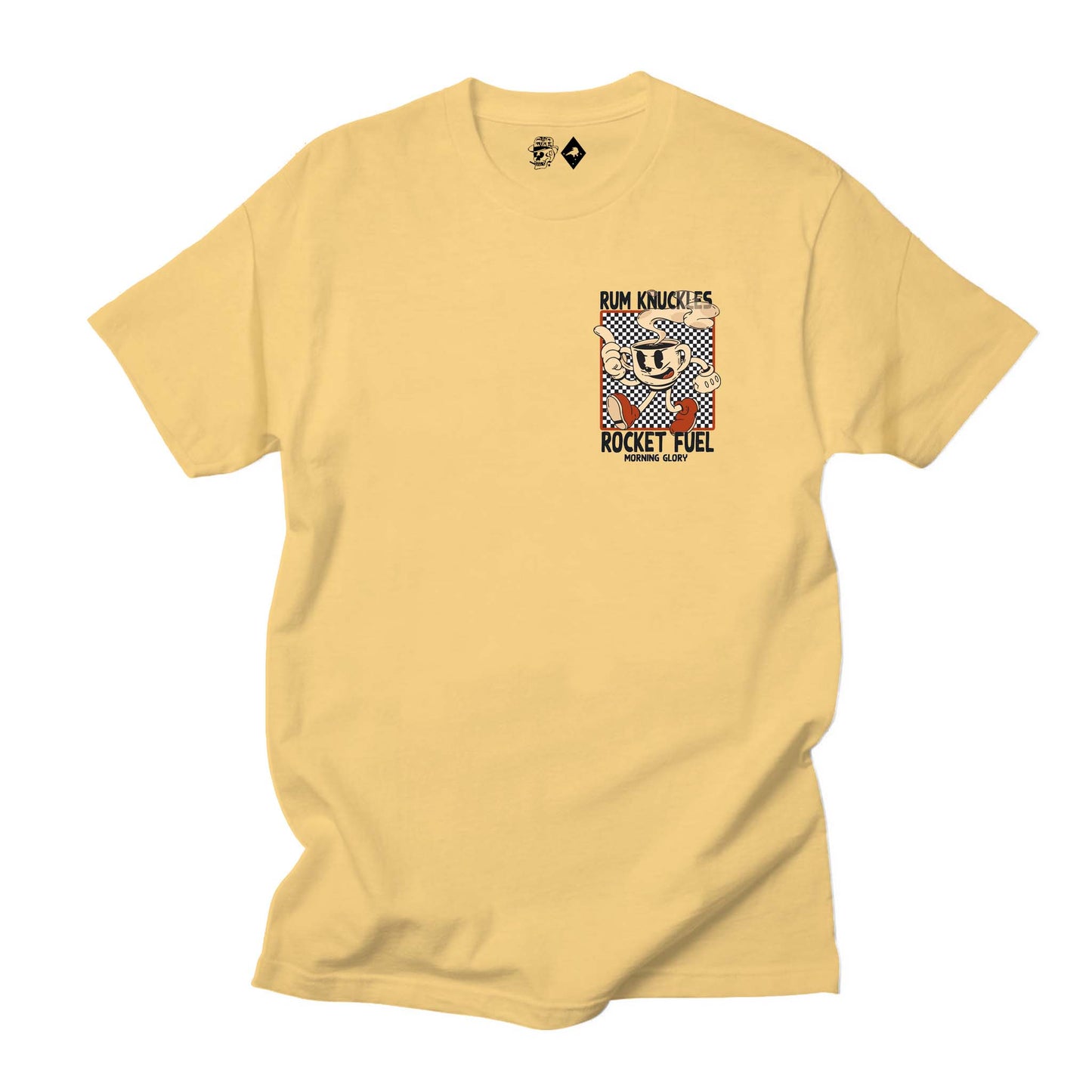 RUM KNUCKLES ROCKET FUEL T-SHIRT