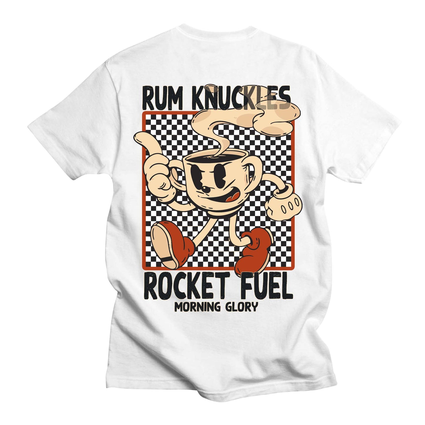 RUM KNUCKLES ROCKET FUEL T-SHIRT