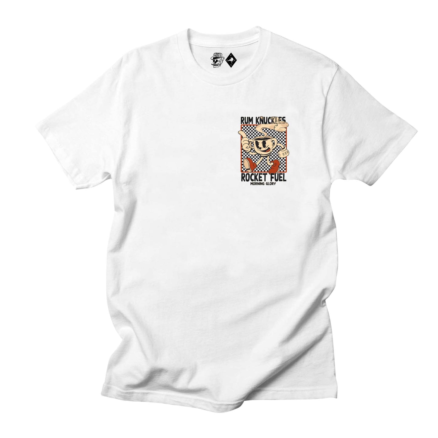 RUM KNUCKLES ROCKET FUEL T-SHIRT