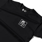 RUM KNUCKLES FLAG Long Sleeve Tee - Black - detail