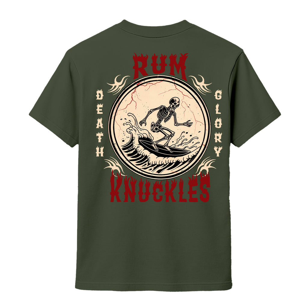 RUM KNUCKLES DEATH RIDER T-SHIRT Black