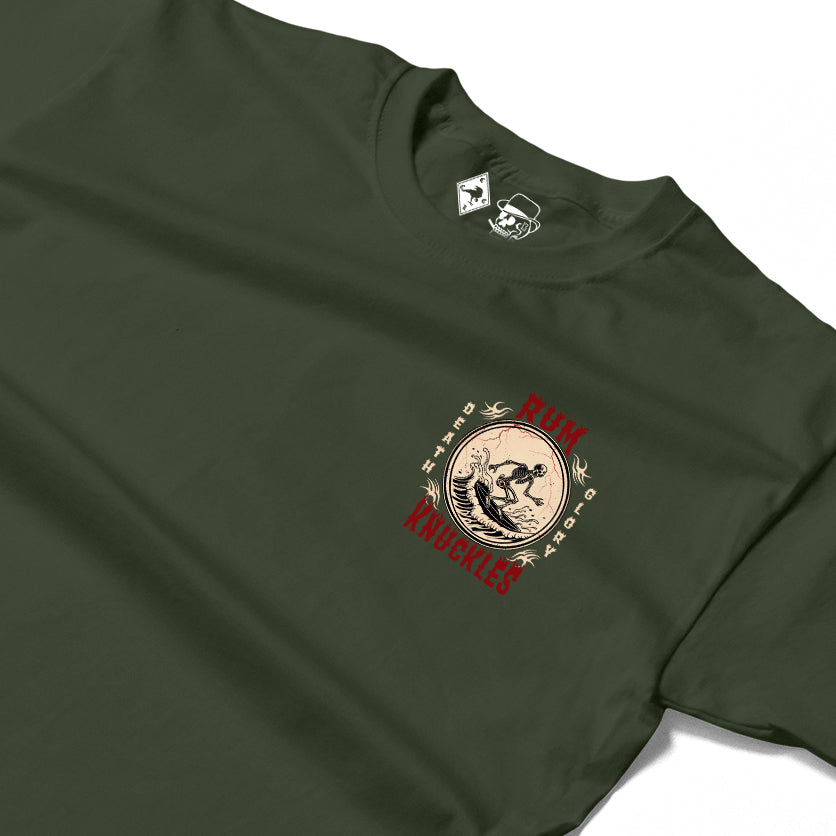 RUM KNUCKLES DEATH RIDER T-SHIRT Black