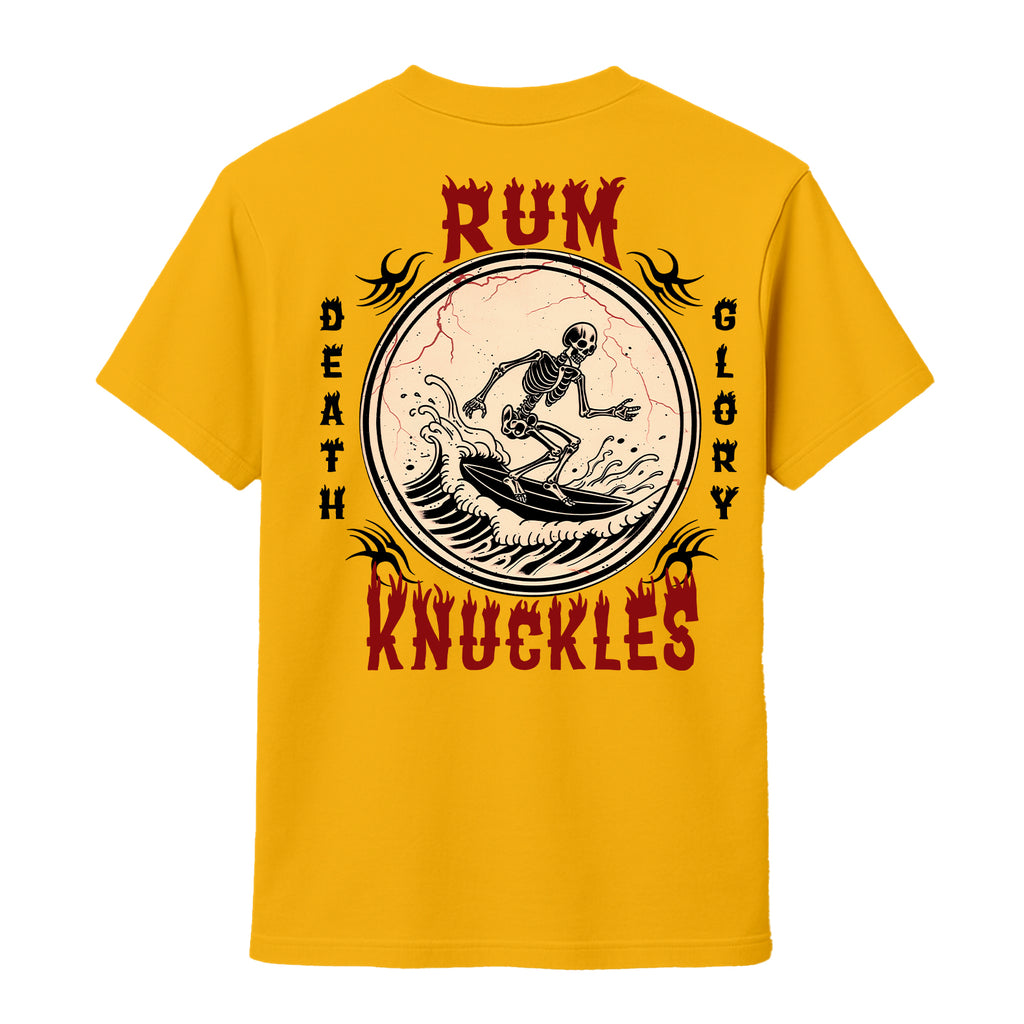 RUM KNUCKLES DEATH RIDER T-SHIRT Black