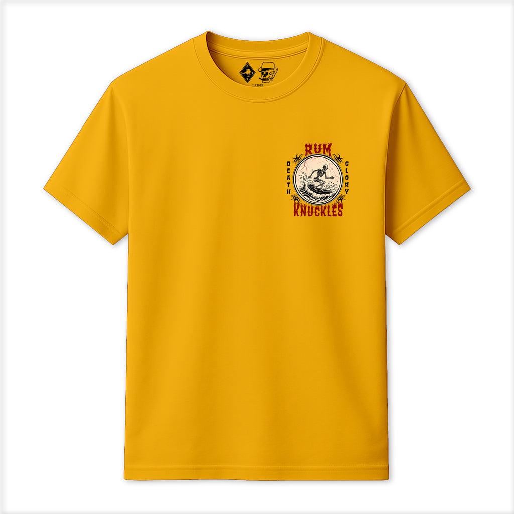 RUM KNUCKLES DEATH RIDER T-SHIRT Black