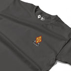 RUM KNUCKLES DIAMOND 13 Long Sleeve Tee - Charcoal - detail