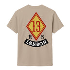 RUM KNUCKLES DIAMOND 13 T-SHIRT Black