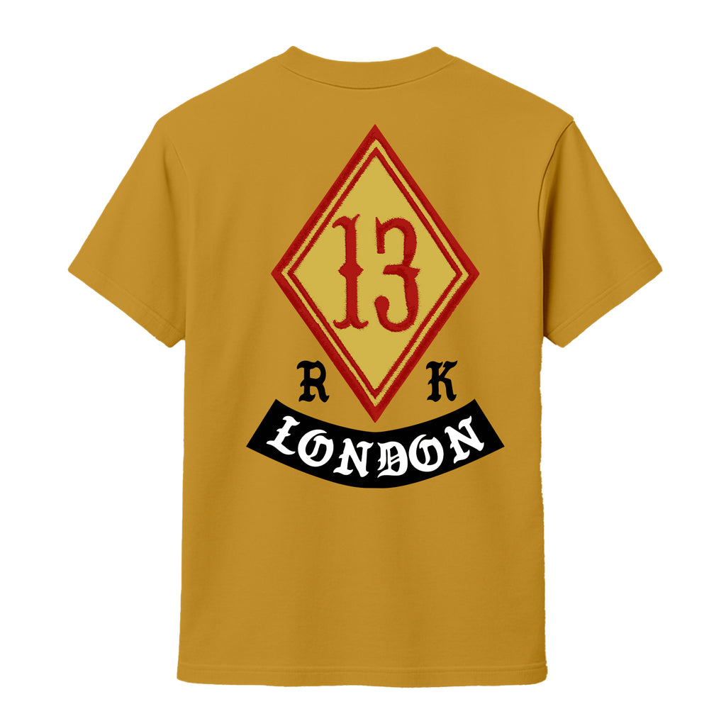 RUM KNUCKLES DIAMOND 13 T-SHIRT Black