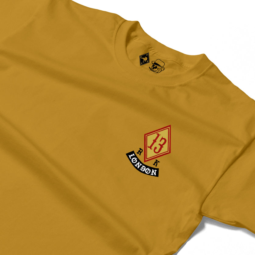 RUM KNUCKLES DIAMOND 13 T-SHIRT Black