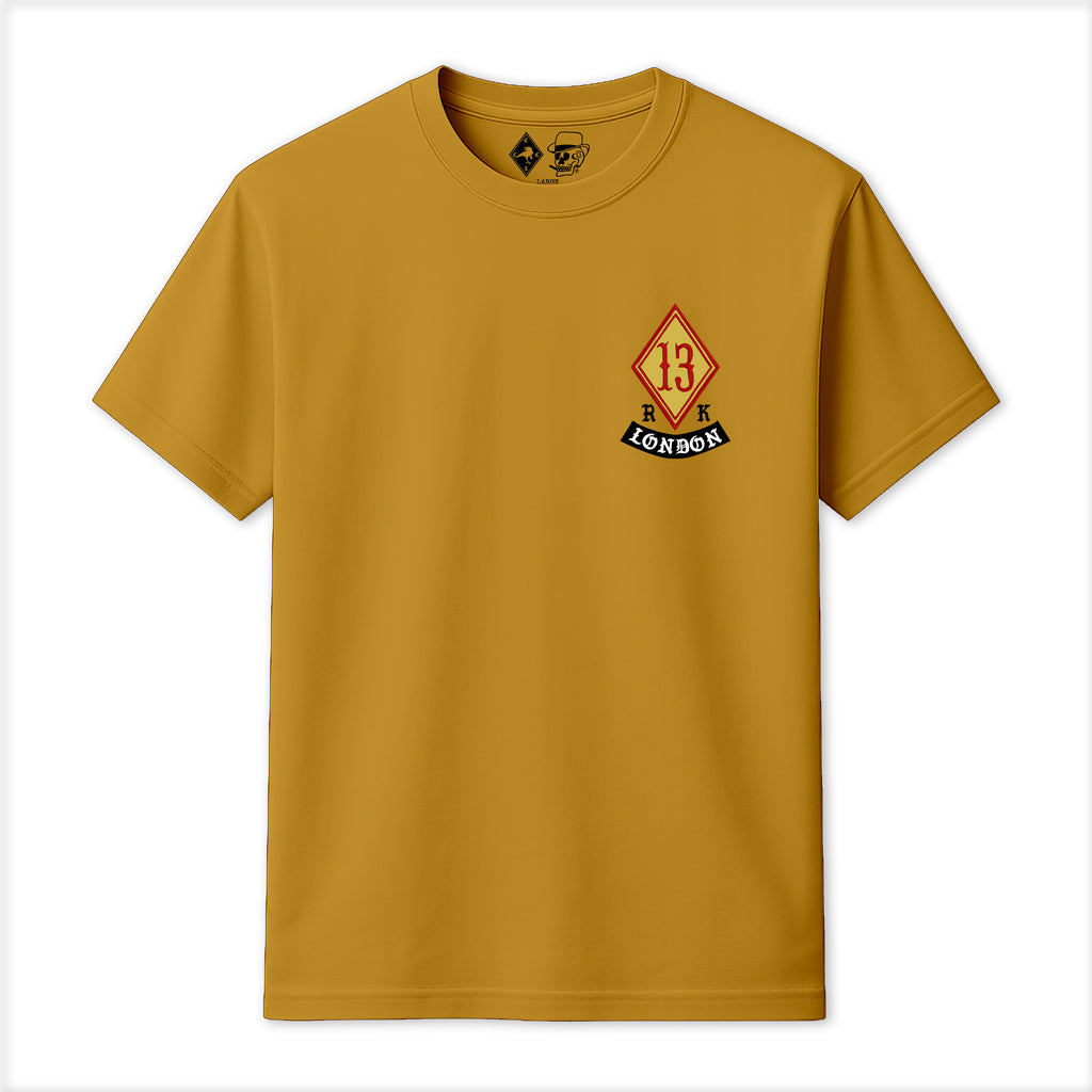 RUM KNUCKLES DIAMOND 13 T-SHIRT Black