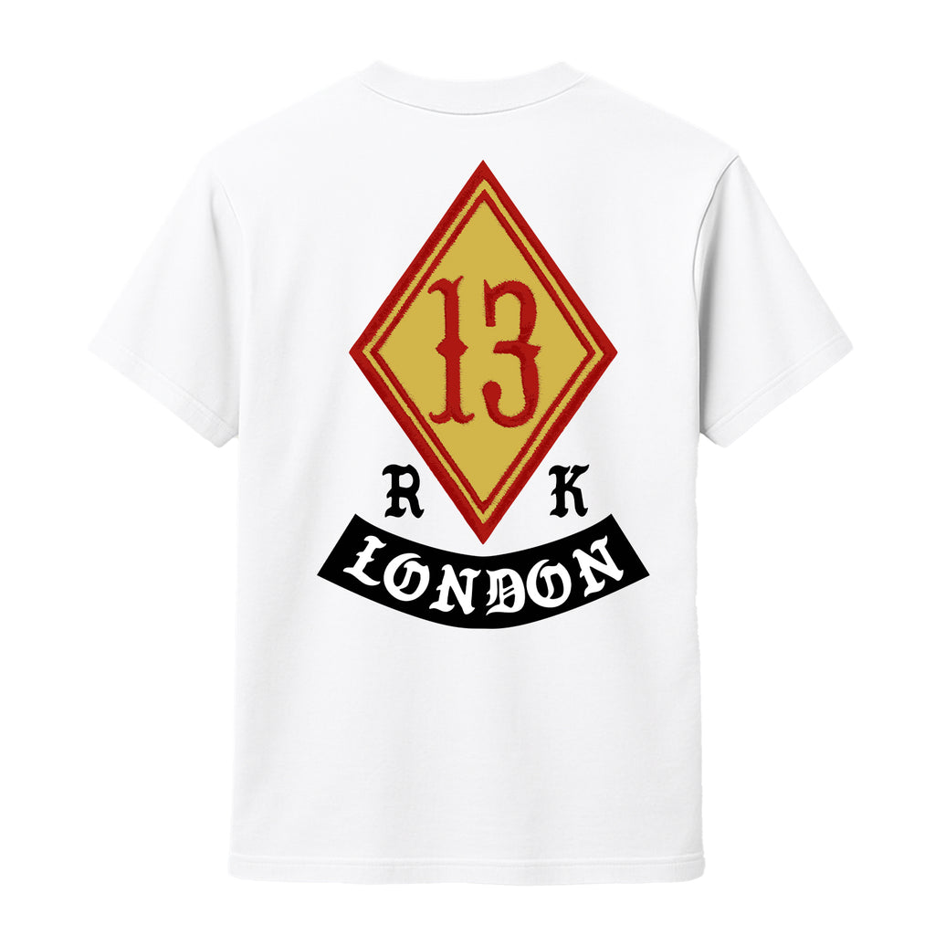 RUM KNUCKLES DIAMOND 13 T-SHIRT Black