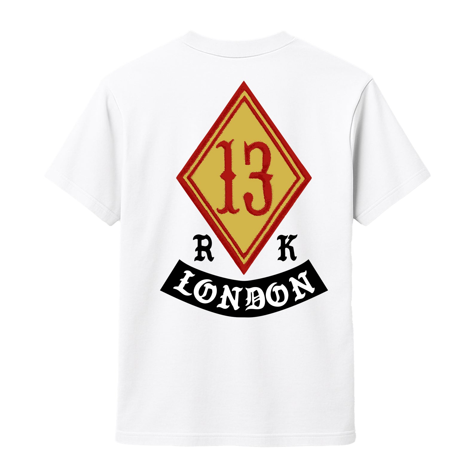 RUM KNUCKLES DIAMOND 13 T-SHIRT Black