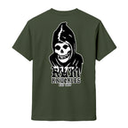 RUM KNUCKLES MIS RK FIT SKULL T-SHIRT Black