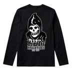 RUM KNUCKLES MIS RK FIT SKULL Long Sleeve Tee - Black - back