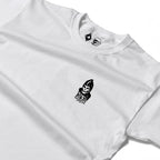 RUM KNUCKLES MIS RK FIT SKULL Long Sleeve Tee - White - detail