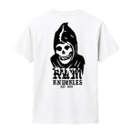 RUM KNUCKLES MIS RK FIT SKULL T-SHIRT Black